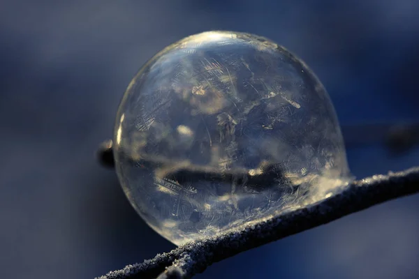 Winter ice texture — Stock Photo, Image