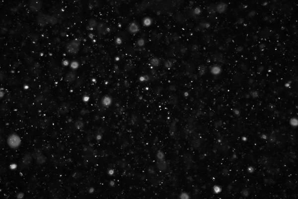 Winter snowfall texture — Stock Photo, Image