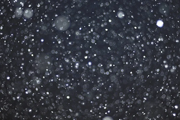 冬季降雪纹理 — 图库照片
