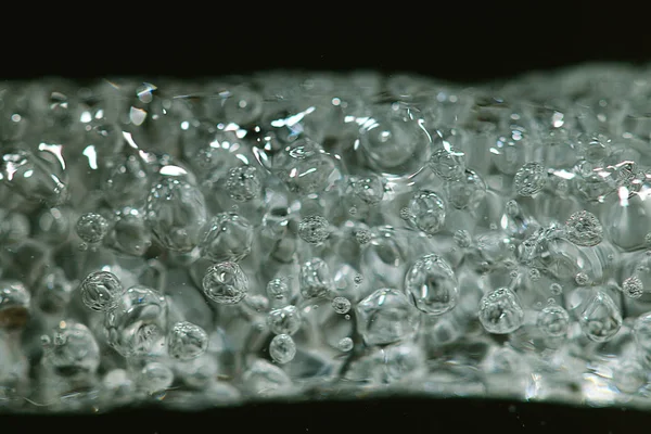 Burbujas de aire de chorro de agua —  Fotos de Stock