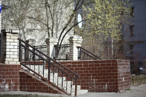 stairs to entrance of house