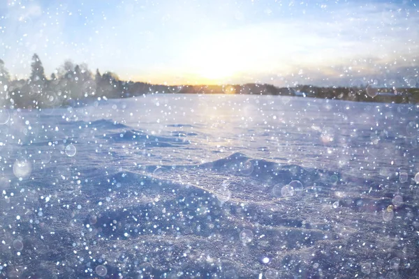 氷の凍結池 — ストック写真
