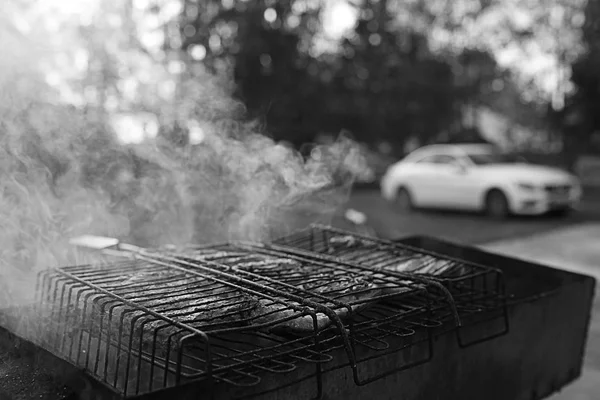 Costelas de carne grelhadas — Fotografia de Stock