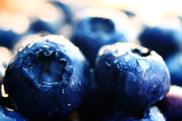 신선한 딸기, 블루베리 — 스톡 사진