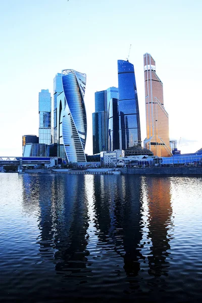 Centro de negócios da cidade de Moscou — Fotografia de Stock