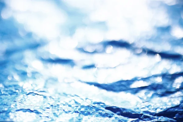 Textuur van blauw water — Stockfoto
