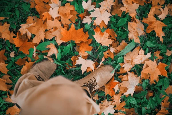 kişi yol boyunca yürüyüş 