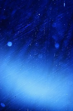 hoarfrost ile kaplı cam çizikler