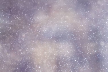 kar taneleri üzerinde bulanık arka plan dokusu 