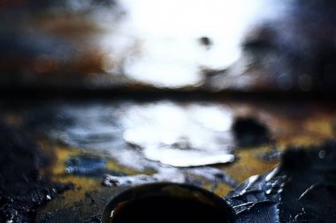 sanatçının tuval üzerine yağlıboya