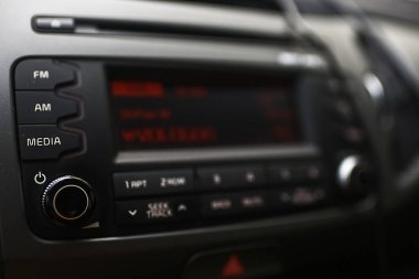 Şık Siyah Araba İçi