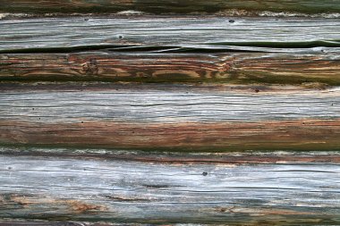 eski ahşap kütükler