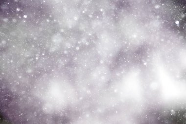 kar taneleri üzerinde bulanık arka plan dokusu 