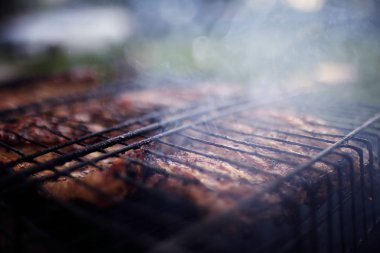 Barbekü Izgara kaburga ızgara