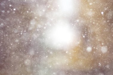 kar taneleri üzerinde bulanık arka plan dokusu 