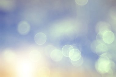 Bulanık bokeh arkaplanı 