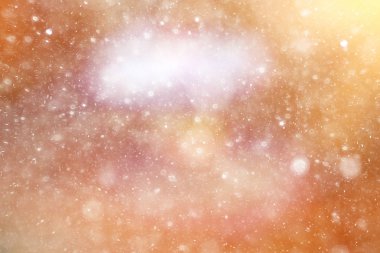 kar taneleri üzerinde bulanık arka plan dokusu 