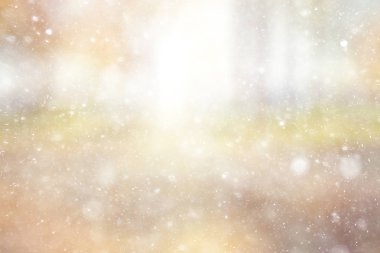 kar taneleri üzerinde bulanık arka plan dokusu 