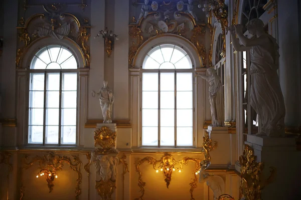 Intérieur de luxe dans le Peterhof — Photo