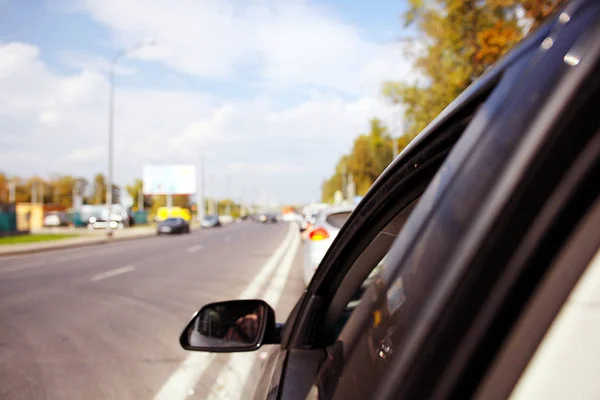 City road and car — Stock Photo, Image