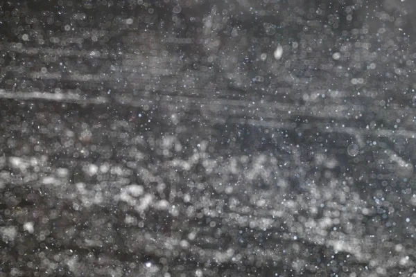 Repor på glaset täckt med rimfrost — Stockfoto
