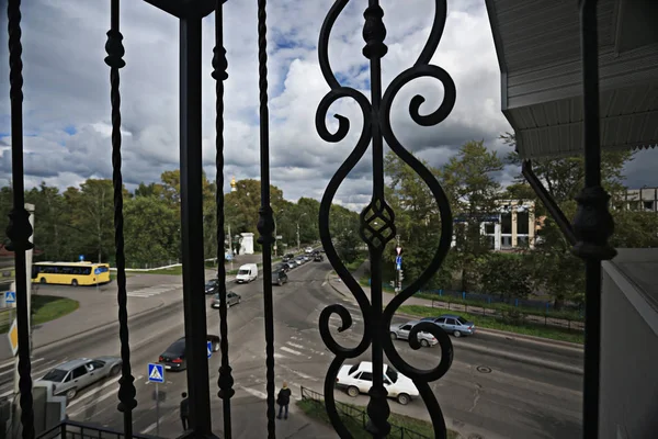 Crossroad, balcony view — Stock Photo, Image