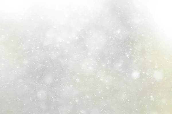 Texture des flocons de neige sur fond flou — Photo