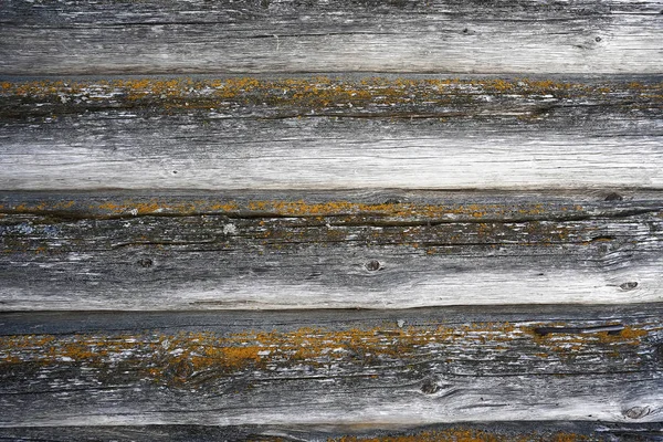 Logs de uma velha casa de madeira — Fotografia de Stock