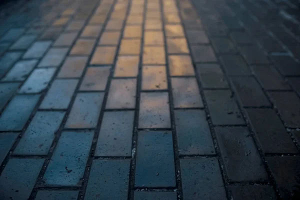Сірий тротуарної плитки — стокове фото