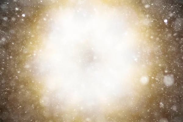 Texture of snowflakes on blurry background — Stock Photo, Image