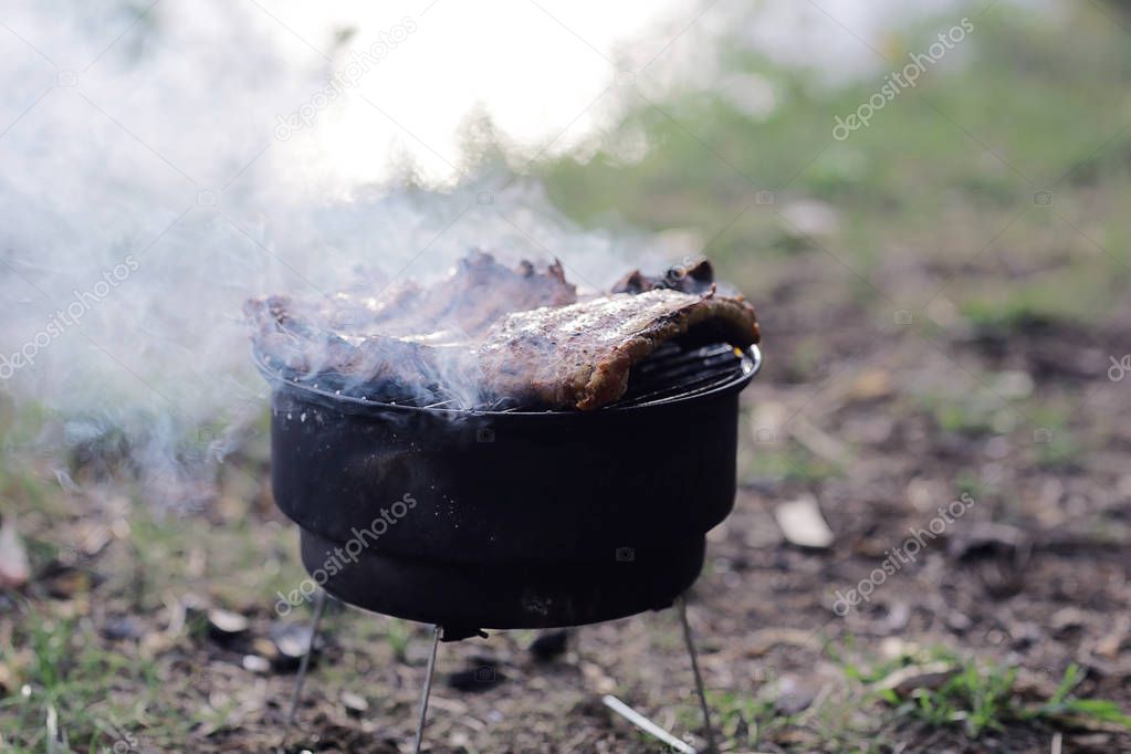 the grill BBQ grilled rib