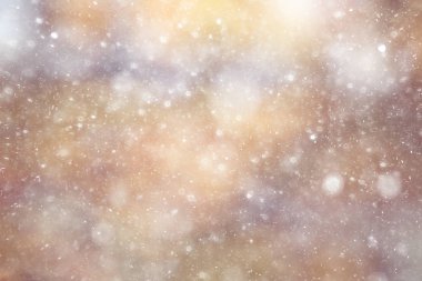 kar taneleri üzerinde bulanık arka plan dokusu 