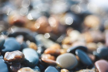 Soyutlama, çemberin üzerinde arka plan bulanık