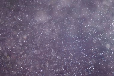 kar taneleri üzerinde bulanık arka plan dokusu 