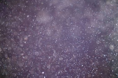 kar taneleri üzerinde bulanık arka plan dokusu 