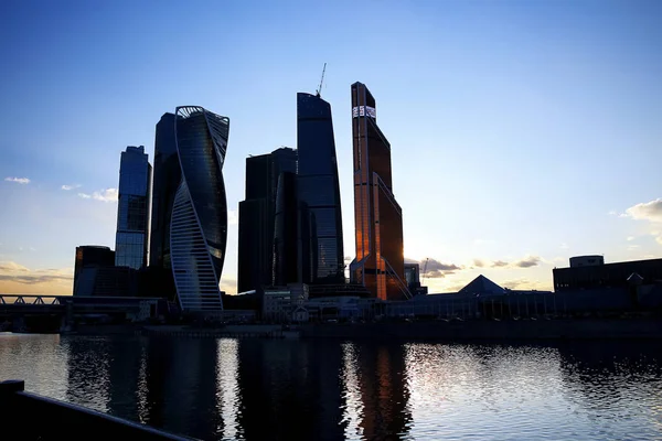 Centro de negócios da cidade de Moscou — Fotografia de Stock