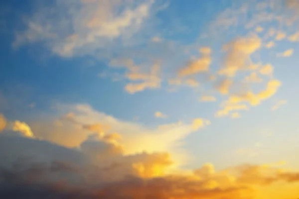 Sunset Blurred background — Stock Photo, Image