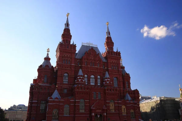 Historiska museet i Moskva — Stockfoto