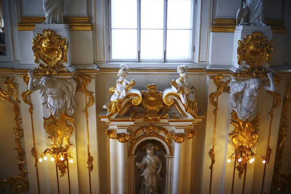 Interior de lujo en el Peterhof — Foto de Stock