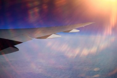 Uçak penceresinden görüntüle 