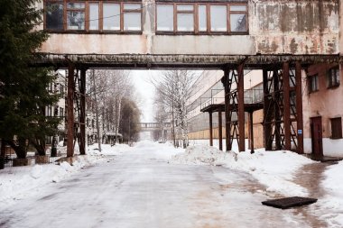  kış, endüstriyel fabrika