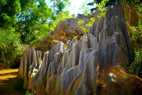 Textura de piedra en las montañas — Foto de Stock