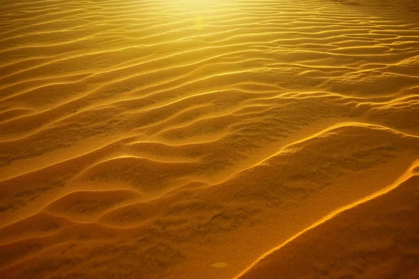 Texture of sand in the desert — Stock Photo, Image