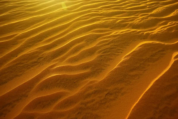 Texture of sand in the desert — Stock Photo, Image