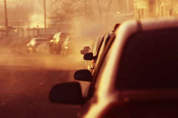 Ciudad coches de calle — Foto de Stock