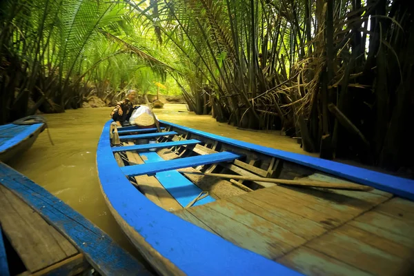 Velero azul — Foto de Stock