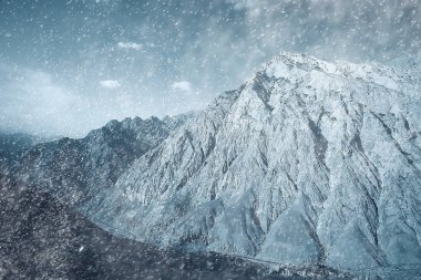 Himalaya Dağları Tibet'te   