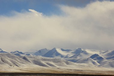 Himalaya Dağları Tibet'te   