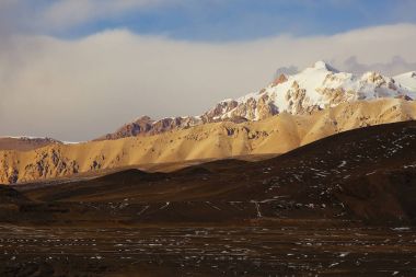 Himalaya Dağları Tibet'te   