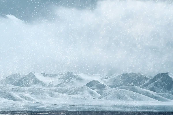Inverno Nevado Tempo Nas Montanhas Paisagem Alpina Pitoresca — Fotografia de Stock
